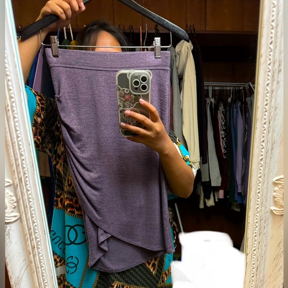 Aritzia Wilfred Free Skirt - Heather Purple XS - Picture 3 of 5